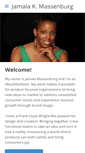 Mobile Screenshot of jamalamassenburg.com
