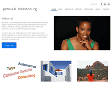 Tablet Screenshot of jamalamassenburg.com
